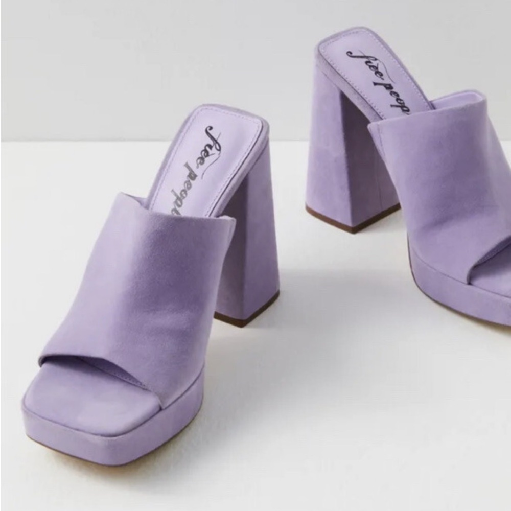FP Movement by Free People Lavender Platform‎ Heels 41